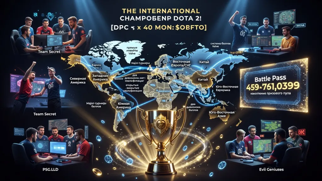 Инвайты на The International: как команды получают приглашения в Dota 2